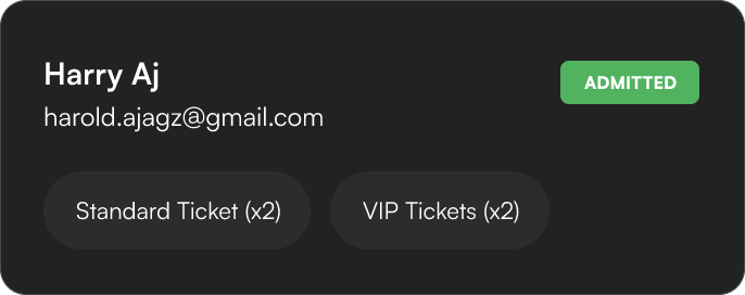 discover ticket